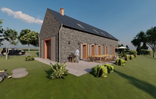 MAISON MDL - RESTRUCTURATION D'UNE LONGERE