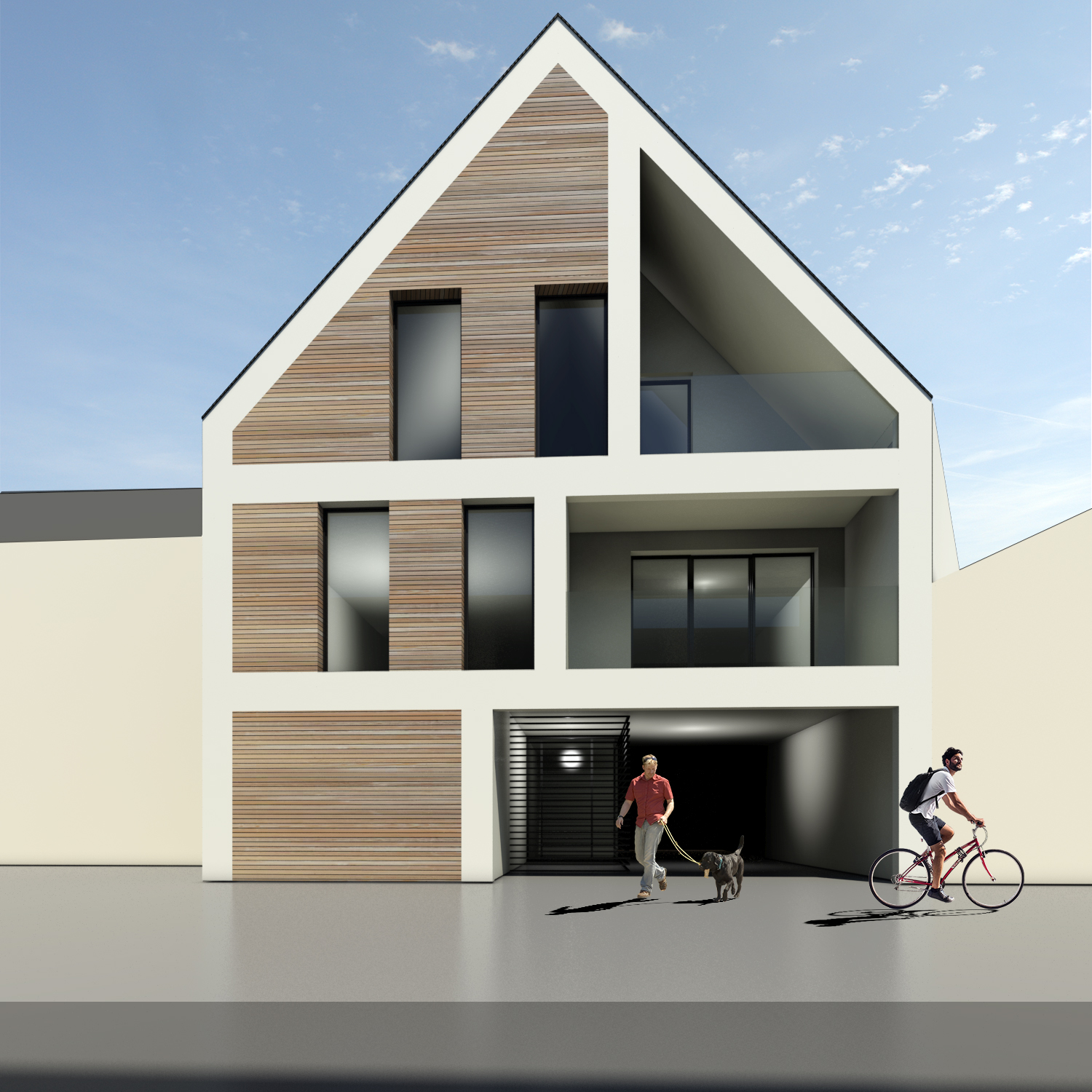 Jérôme JEGADO Architecte DPLG- Construction Logement collectif