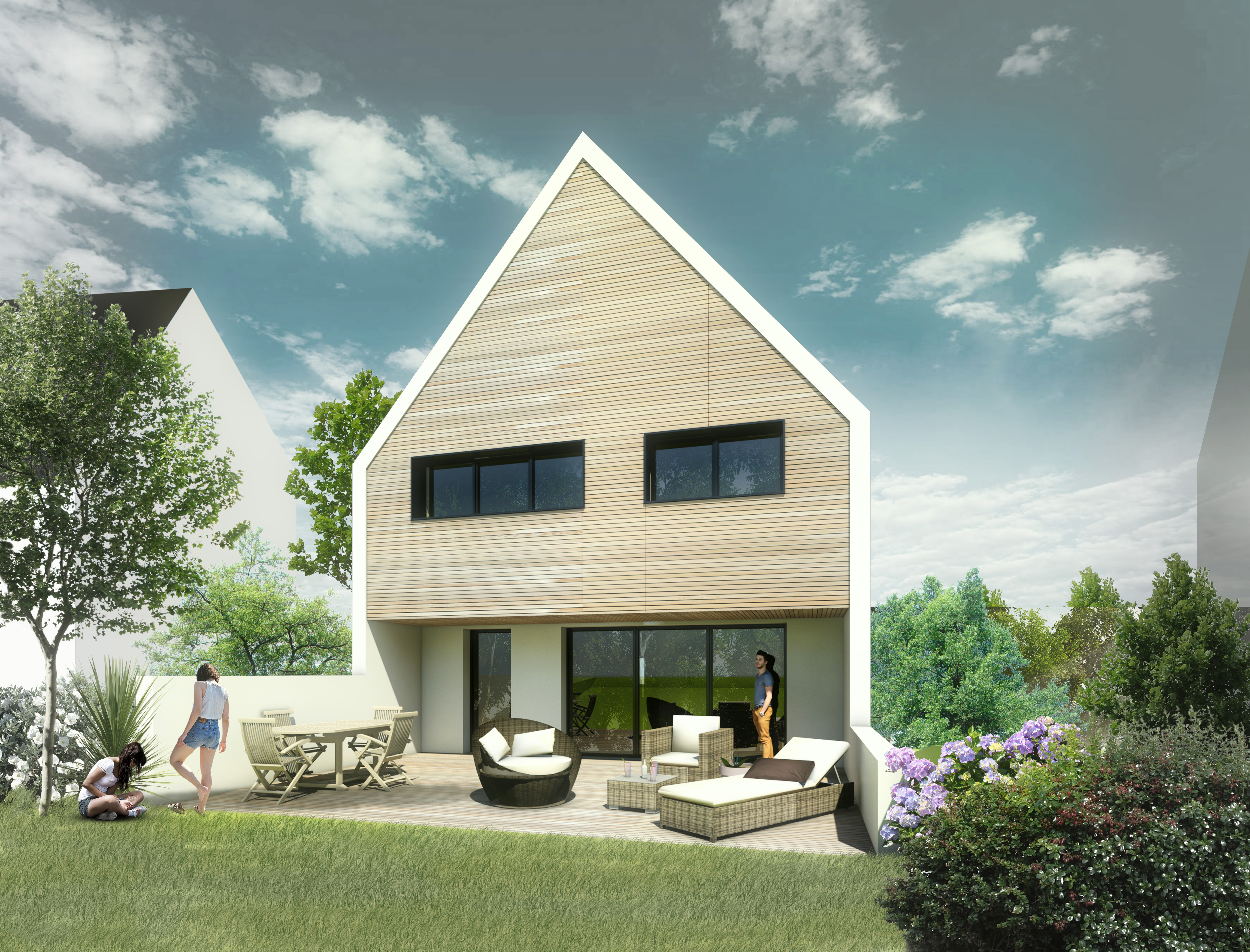 Jérôme JEGADO Architecte - Construction Maison individuelle BBC RT 2012