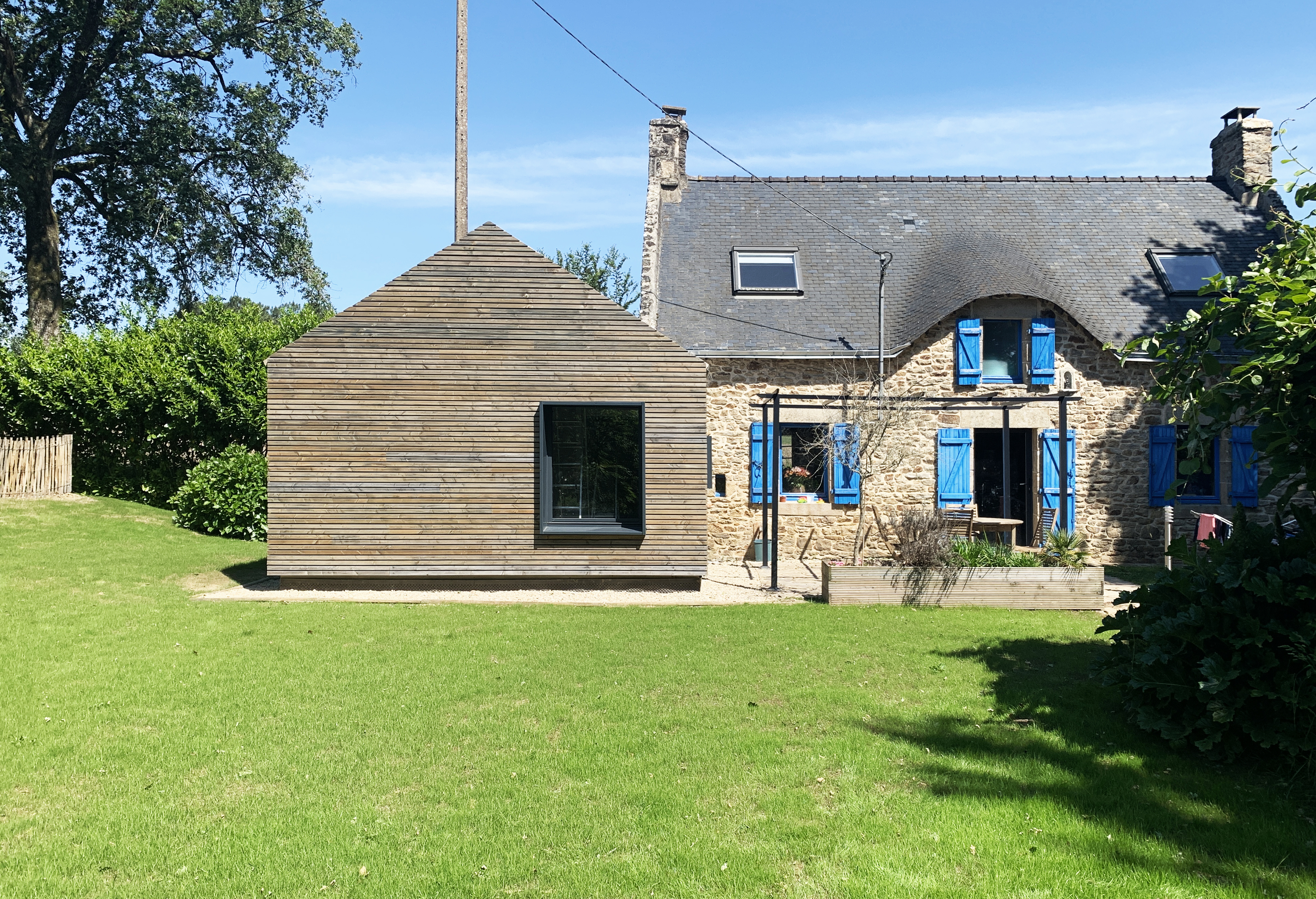 Extension Rénovation Maison individuelle AGENCE QUARTZ ARCHITECTURE 