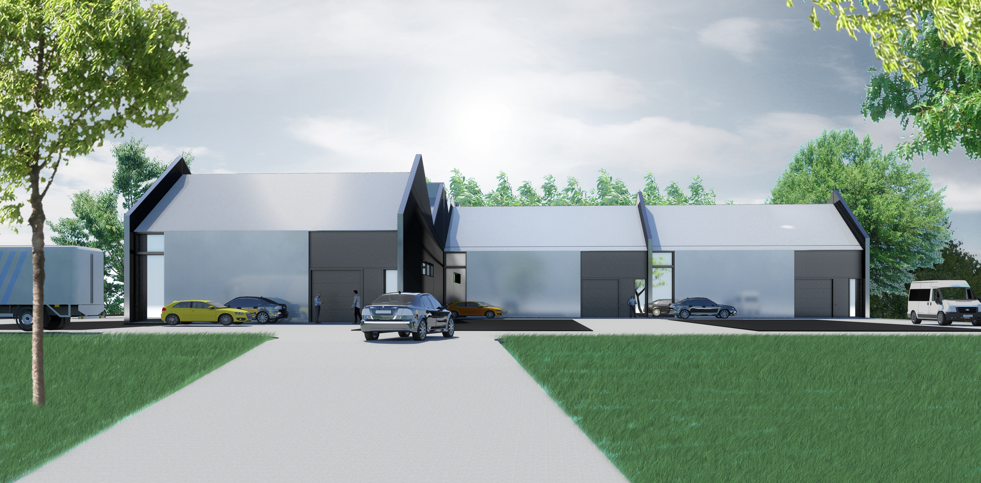 Bâtiment professionnel  AGENCE QUARTZ ARCHITECTURE 